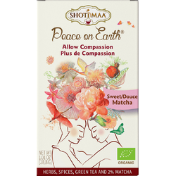 Ceai cu Matcha Dulce Peace on Earth Allow Compassion Ecologic/Bio 16dz SHOTIMAA