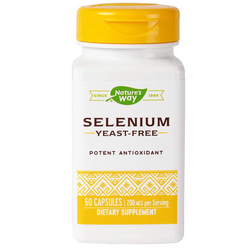 Selenium 200mcg 60cps Secom, NATURE'S  WAY