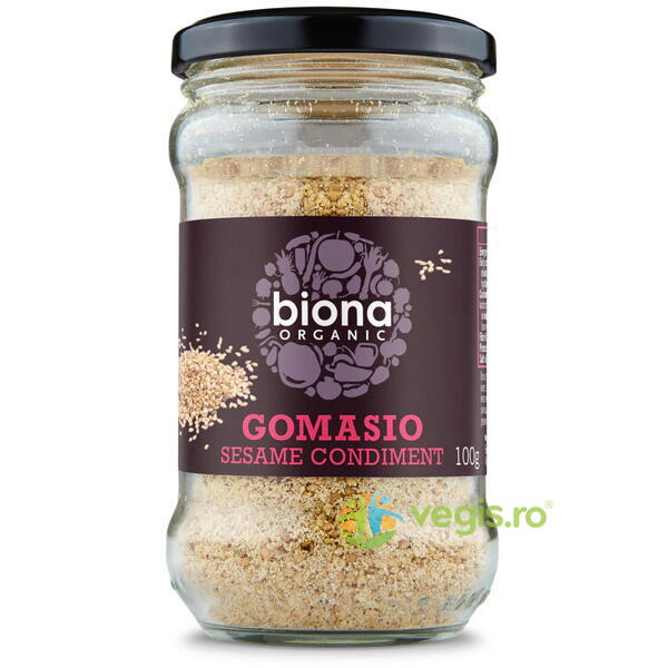 Gomasio Ecologic/Bio 100g, BIONA, Condimente, 1, Vegis.ro
