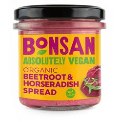 Pate Vegan cu Sfecla Rosie si Hrean Ecologica/Bio 130g BONSAN