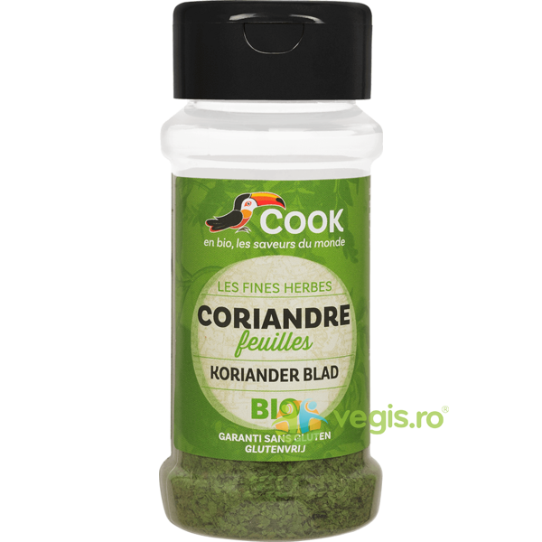 Frunze de Coriandru fara Gluten (Solnita) Ecologice/Bio 15g, COOK, Condimente, 1, Vegis.ro
