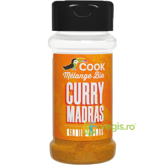 Mix de Condimente Madras Curry (Solnita) Ecologic/Bio 35g, COOK, Condimente, 1, Vegis.ro