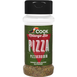 Mix de Condimente pentru Pizza fara Gluten (Solnita) Ecologic/Bio 13g COOK