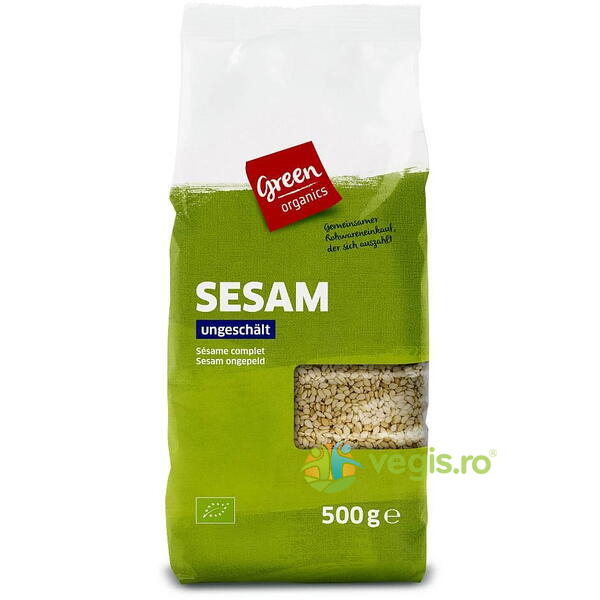 Seminte de Susan Integral Ecologice/Bio 500g, GREEN ORGANICS, Nuci, Seminte, 1, Vegis.ro