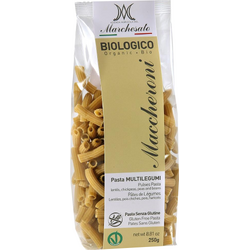 Paste Maccheroni cu Legume fara Gluten Ecologice/Bio 250g MARCHESATO