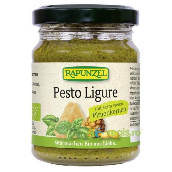Pesto Ligure Ecologic/Bio 125g, RAPUNZEL, Paste, 1, Vegis.ro