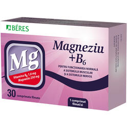 Magneziu + B6 30cpr BERES