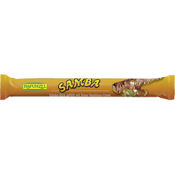 Stick Samba din Ciocolata cu Umplutura de Alune de Padure Ecologic/Bio 22g RAPUNZEL