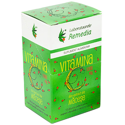 Vitamina C 1000mg cu Macese 10plicuri REMEDIA