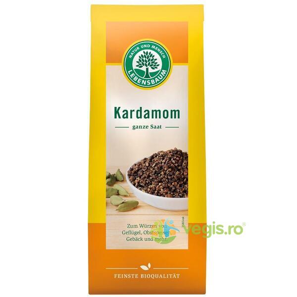 Cardamom Intreg Ecologic/Bio 50g, LEBENSBAUM, Condimente, 1, Vegis.ro