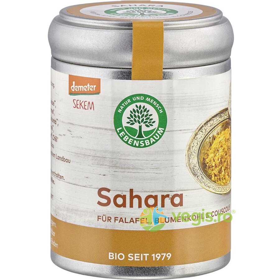 Condiment Sahara pentru Falafel si Cous Cous Demeter Ecologic/Bio 65g