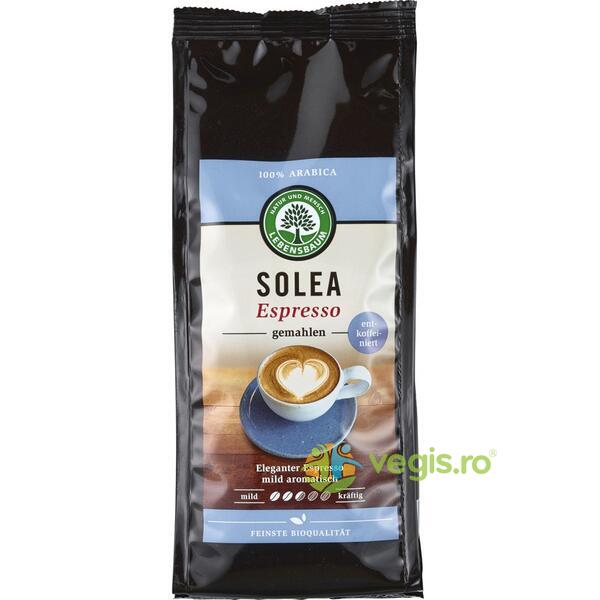 Cafea Solea Espresso Macinata Decofeinizata Ecologica/Bio 250g, LEBENSBAUM, Cafea, 1, Vegis.ro