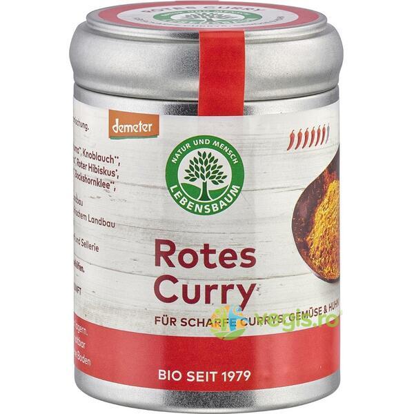 Curry Rosu pentru Orez, Legume si Carne Ecologic/Bio 55g, LEBENSBAUM, Condimente, 1, Vegis.ro