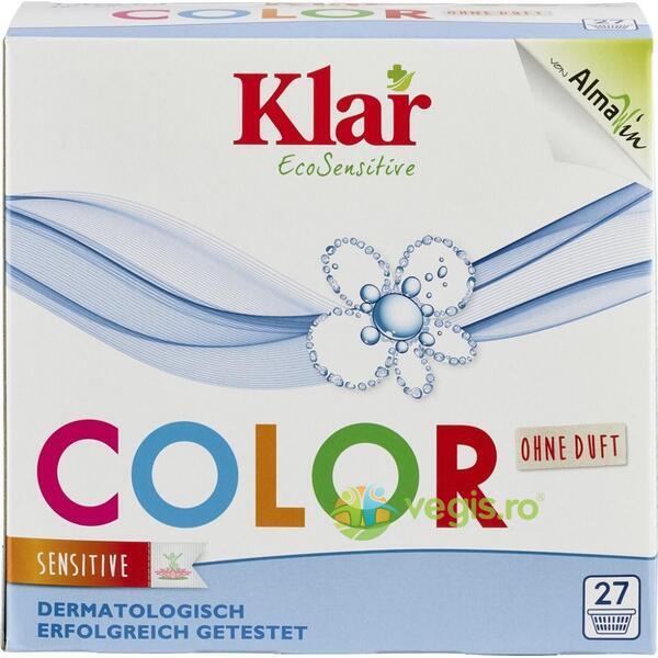 Detergent Sensitive pentru Rufe Colorate Ecologic/Bio 1.375kg, KLAR, Detergenti de Rufe, 1, Vegis.ro