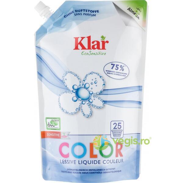 Detergent Lichid pentru Rufe Colorate Ecologic/Bio 1.5L, KLAR, Detergenti de Rufe, 1, Vegis.ro