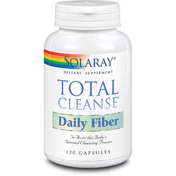 Total Cleans Daily Fiber 120cps Secom, SOLARAY