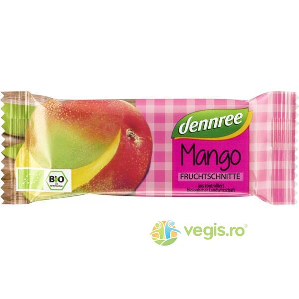 Baton de Fructe cu Mango Ecologic/Bio 40g, DENNREE, Gustari, Saratele, 1, Vegis.ro