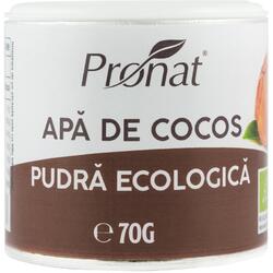 Apa de Cocos Pudra Ecologica/Bio 70g PRONAT