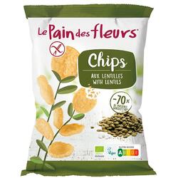 Chipsuri de Linte fara Gluten Ecologice/Bio 50g LE PAIN DES FLEURS