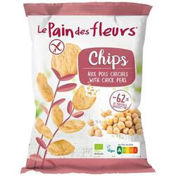 Chipsuri de Naut fara Gluten Ecologice/Bio 50g LE PAIN DES FLEURS