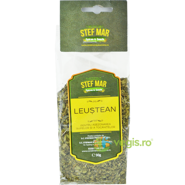 Frunze de Leustean 30g, STEFMAR, Condimente, 1, Vegis.ro