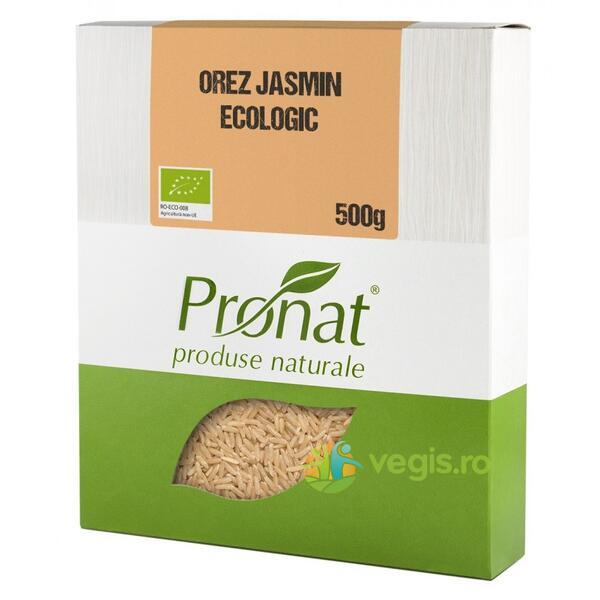 Orez Jasmin Integral Ecologic/Bio 500g, PRONAT, Cereale boabe, 1, Vegis.ro