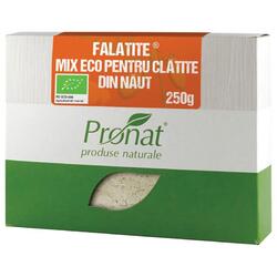 Mix pentru Clatite din Naut Falatite Ecologic/Bio 250g PRONAT