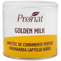 Amestec de Condimente pentru Prepararea Laptelui Auriu Golden Milk 90g PRONAT