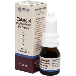 Colargol Argint Coloidal 1% Solutie 10ml RENANS PHARMA