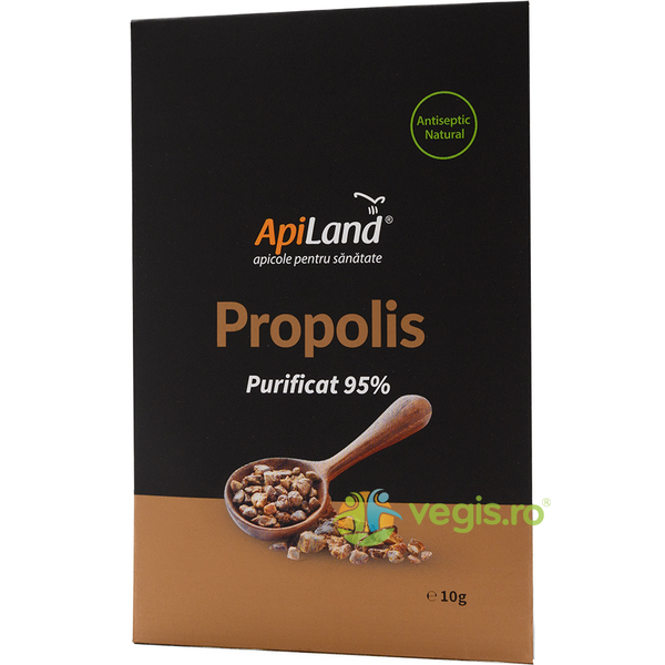 Propolis Brut (Puritate 95%) 10g, APILAND, Produse Apicole Naturale, 1, Vegis.ro