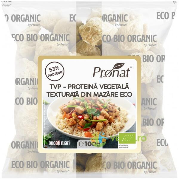 Proteina Vegetala Texturata (TPV) din Mazare Ecologica/Bio 100g, PRONAT, Alimente BIO/ECO, 1, Vegis.ro