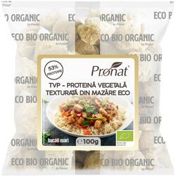 Proteina Vegetala Texturata (TPV) din Mazare Ecologica/Bio 100g PRONAT