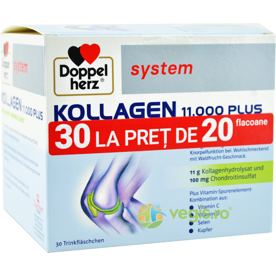 Kollagen (Colagen) 11000 Plus System 30monodoze la pret de 20monodoze