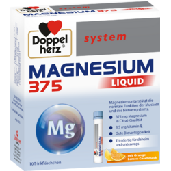 Magneziu 375mg Lichid System 10monodz DOPPEL HERZ