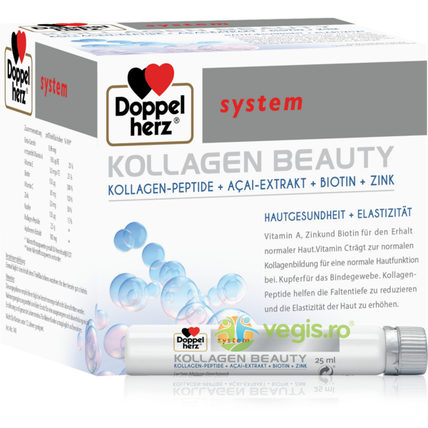 Kollagen (Colagen) Beauty System 30dz, DOPPEL HERZ, Suplimente Lichide, 1, Vegis.ro