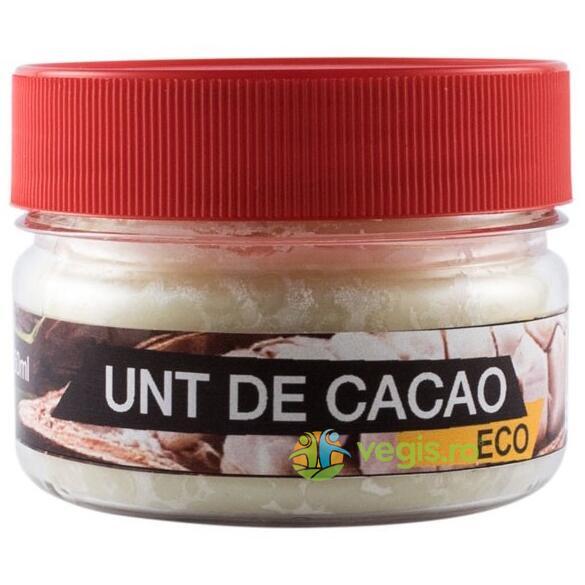 Unt de Cacao Ecologic/Bio 60ml, PRONAT, Ingrediente Cosmetice Naturale, 1, Vegis.ro
