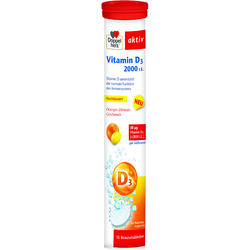 Vitamina D 2000 UI Aktiv 15cpr Efervescente DOPPEL HERZ
