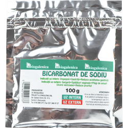 Bicarbonat de Sodiu 100g BIOGALENICA