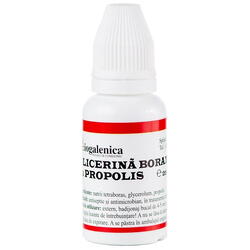 Glicerina Boraxata 10% cu Propolis 25g BIOGALENICA