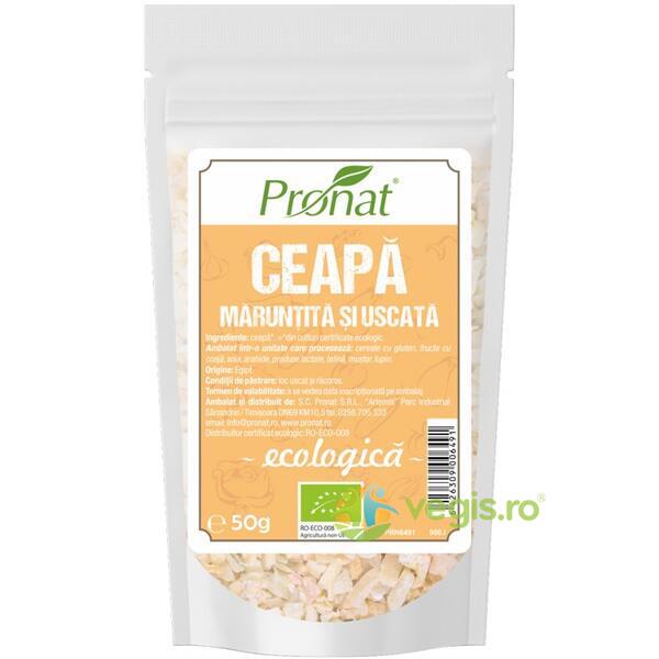 Ceapa Maruntita si Uscata Ecologica/Bio 50g, PRONAT, Condimente, 1, Vegis.ro