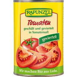 Tomate Cojite si Taiate in Doza Ecologice/Bio 400g RAPUNZEL