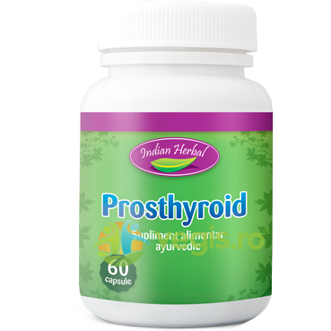 Prosthyroid 60cps, INDIAN HERBAL, Remedii Capsule, Comprimate, 1, Vegis.ro