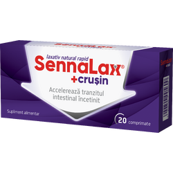 Sennalax Plus Crusin (Laxativ Natural Rapid) 20cpr BIOFARM