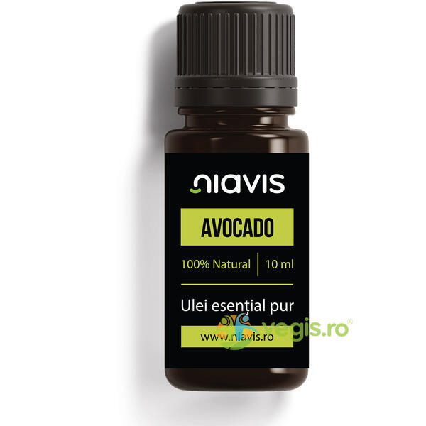 Ulei de Avocado Presat la Rece 10ml, NIAVIS, Ingrediente Cosmetice Naturale, 2, Vegis.ro