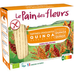 Turte Crocante cu Quinoa fara Gluten Ecologice/Bio 150g LE PAIN DES FLEURS