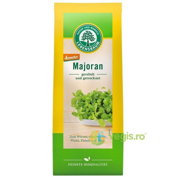 Frunze de Maghiran Maruntite Demeter Ecologice/Bio 12.5g, LEBENSBAUM, Condimente, 1, Vegis.ro