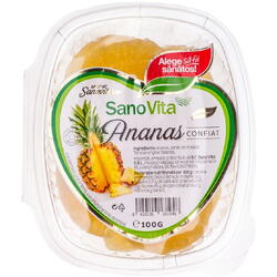 Ananas Confiat 100g SANOVITA