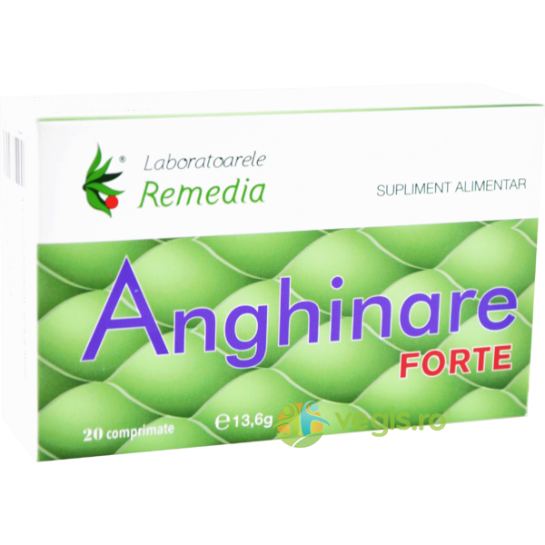 Anghinare Forte 500mg 20cpr, REMEDIA, Capsule, Comprimate, 1, Vegis.ro
