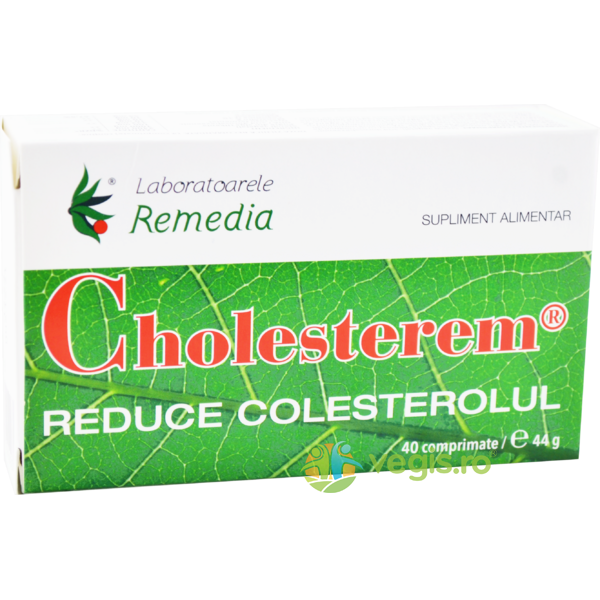 Cholesterem 40cpr, REMEDIA, Capsule, Comprimate, 1, Vegis.ro
