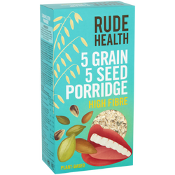 Porridge cu 5 Cereale si 5 Seminte Ecologic/Bio 400g RUDE HEALTH